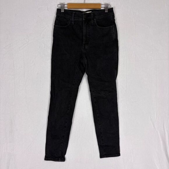 Madewell Denim - Madewell Black The 10" High Rise Skinny Jeans 27P